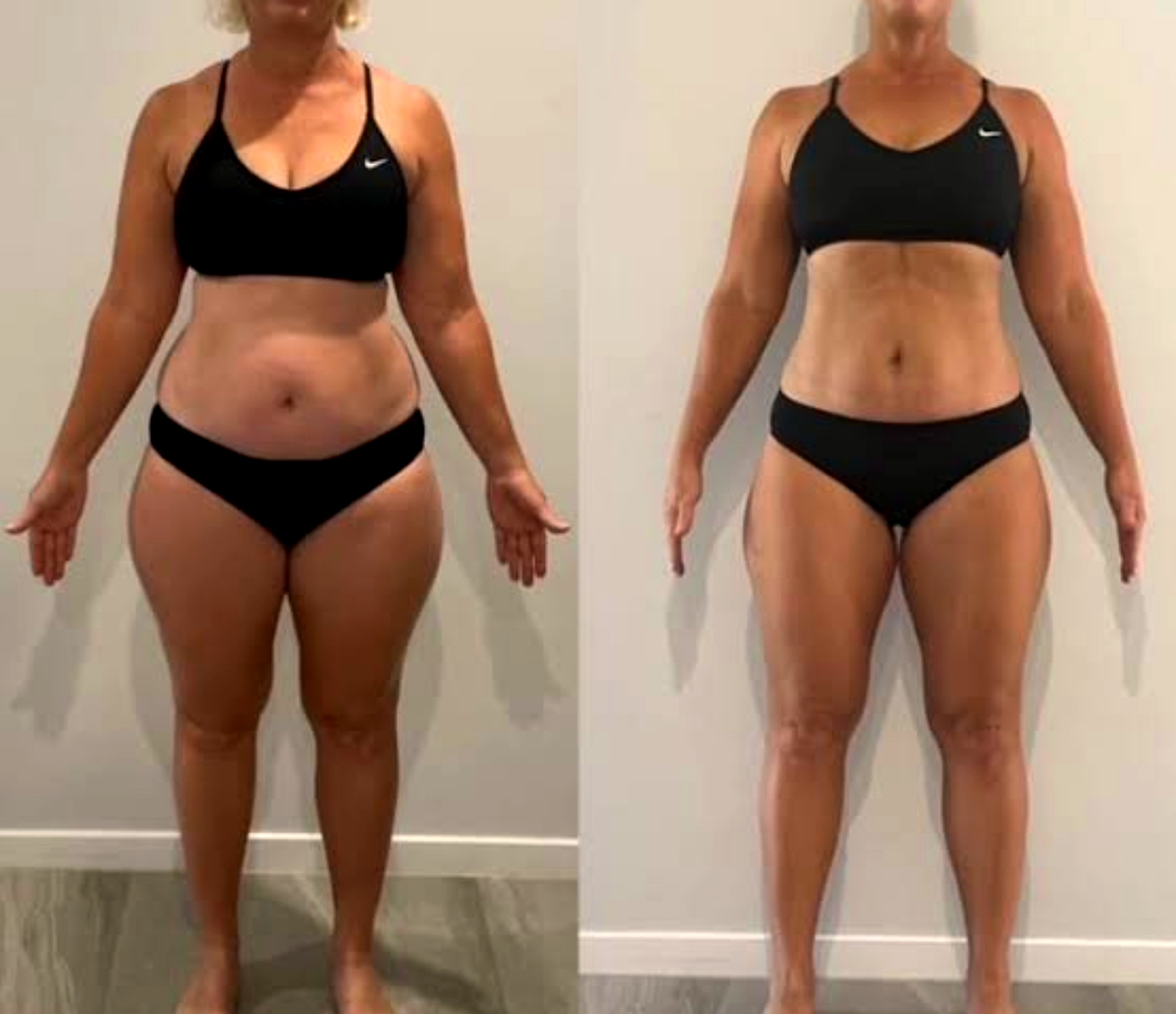 12-week body composition transformation